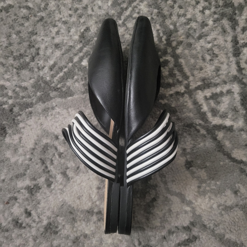 Schutz Strap Detailed Mule Flata Size 38 - image 6